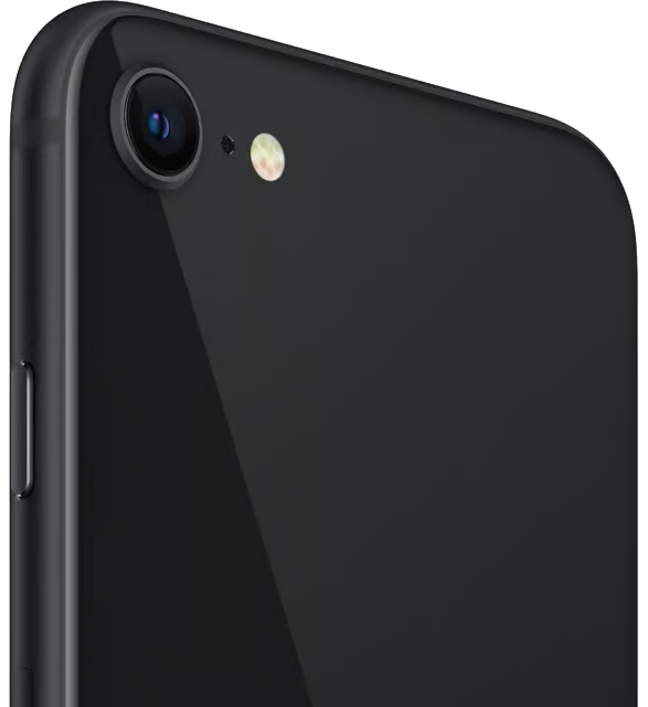 Apple iPhone SE (2020) Black • 64 GB • Fysieke simcard + eSIM